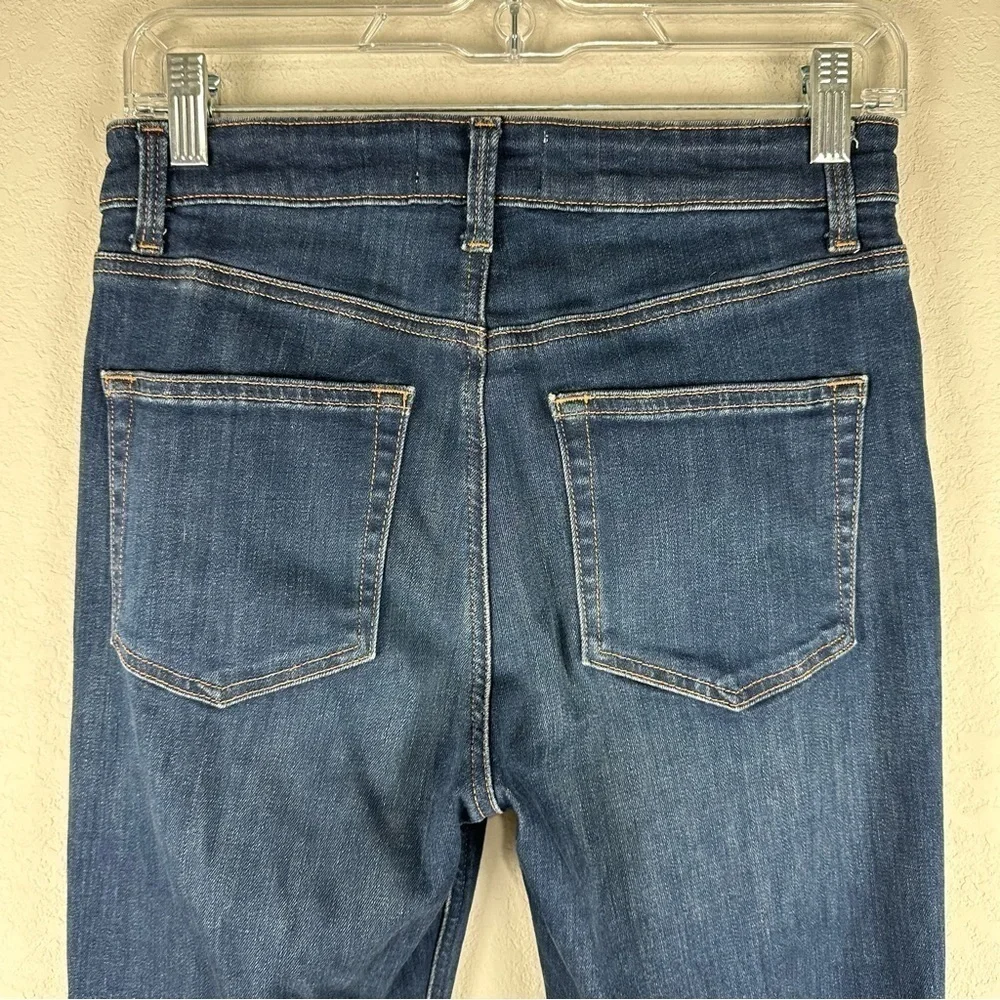 Reformation Neris Medium Wash Harper High Rise Skinny Jeans Size 28